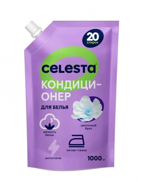 Кондиционер для белья Selesta 1.0л Цветочный бриз (У-6)