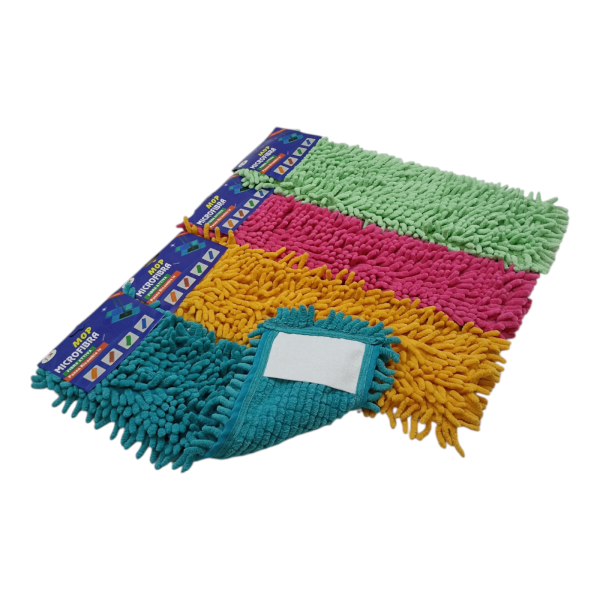 Насадка для швабры микрофибра-лапша 41*14см /6688/ Насадка для швабры микрофибра-лапша 41*14см /6688/