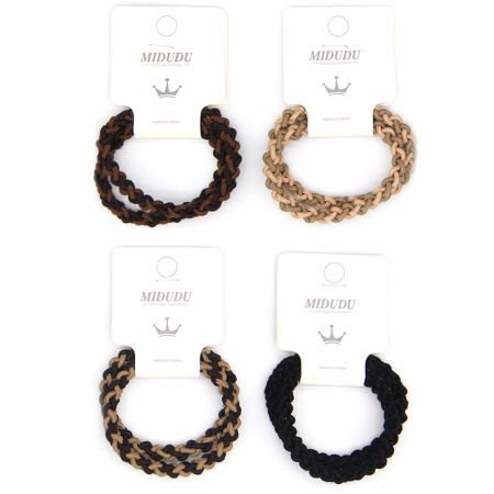Резинка для волос 2шт "Плетение"
