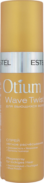 ESTEL OTIUM WAVE TWIST ОТM.3 Спрей для вьющихся волос "Легкое расчесывание" 200мл