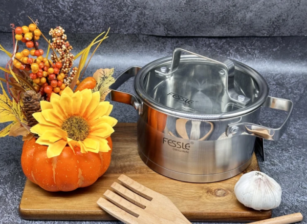 Кастрюля нержавеющая сталь  1,9л d-16см Fessle /13798/ (У-6)