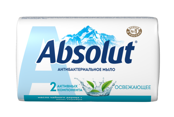 Мыло Absolut ABS 90г освежающее (У-6)