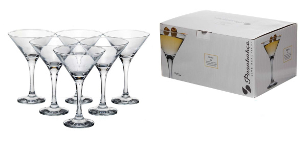Набор бокалов для мартини 6шт 190мл Ресто Pasabahce