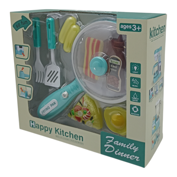 Набор игровой Кухня с продуктами свет,звук