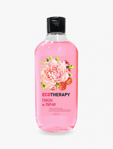 Гель для душа Ecotherapy  500мл Пион и личи