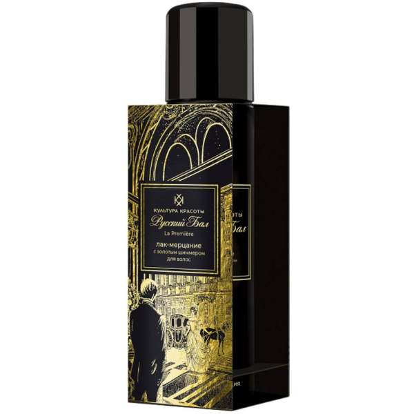 ESTEL КУЛЬТУРА КРАСОТЫ Русский бал KK/RB/A75 Лак-мерцание для волос с золотым шиммером 75мл