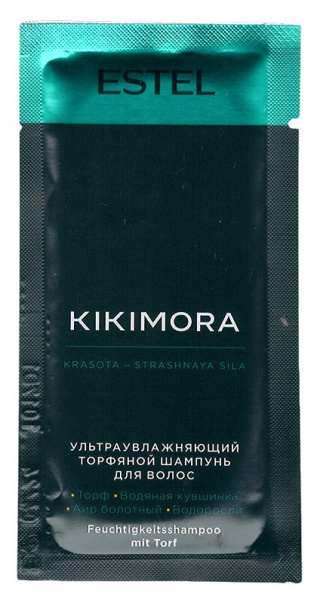 ESTEL Kikimora KIKI/S10B Шампунь для волос торфяной ультраувлажняющий 10мл ESTEL Kikimora KIKI/S10B Шампунь для волос торфяной ультраувлажняющий 10мл