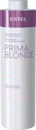 Estel PRIMA BLONDE PB.3/1000 Блеск-шампунь для светлых волос 1000мл (У-6)
