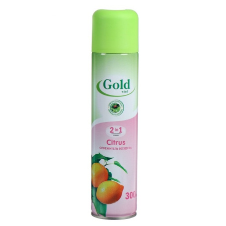 Освежитель воздуха Gold Wind 300мл Citrus (У-12)