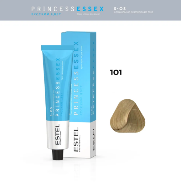 Professional ESSEX PRINCESS S-OS/101 суперблонд пепельный 60мл (У-40)