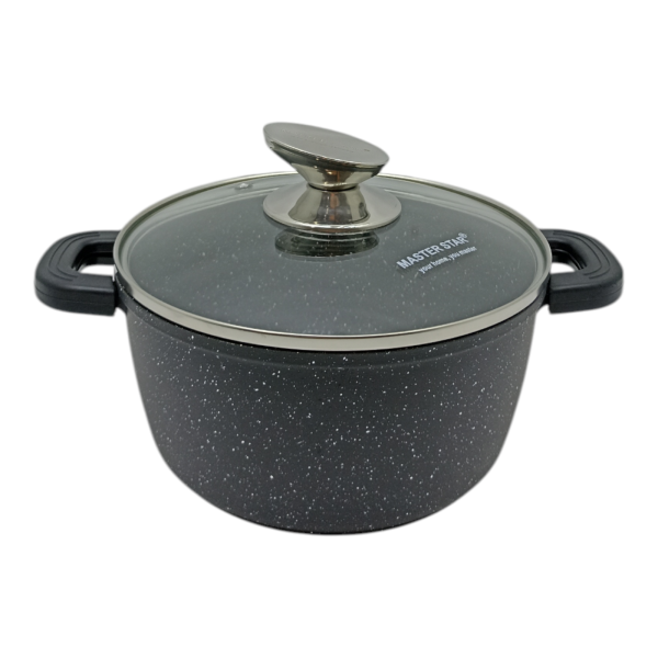 Кастрюля 3,2л d-24см антипригарное покрытие 