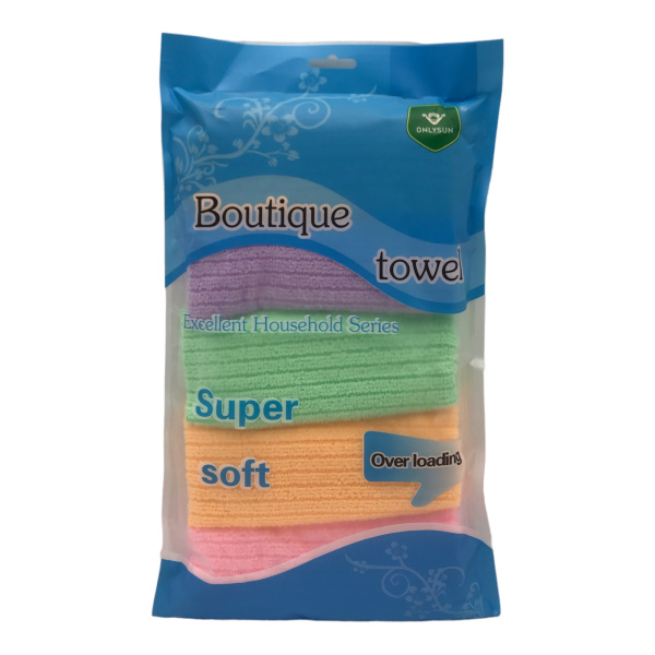 Набор салфеток для уборки  5шт 30*60см микрофибра (У-10/160)