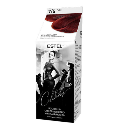 ESTEL CELEBRITY 7/5 рубин /011258/