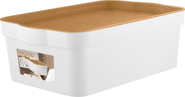 Ящик для хранения  6,0л 32*21,1*11см Keeplex Wood