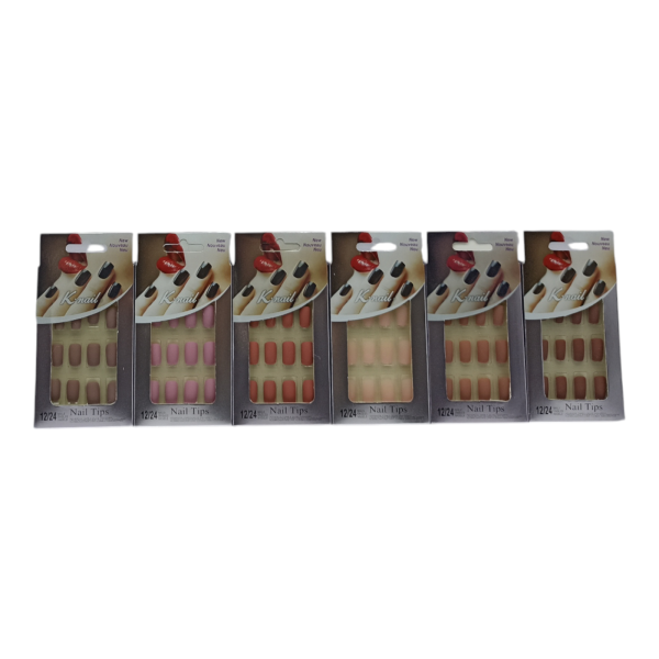 Ногти накладные цветные (У-12)