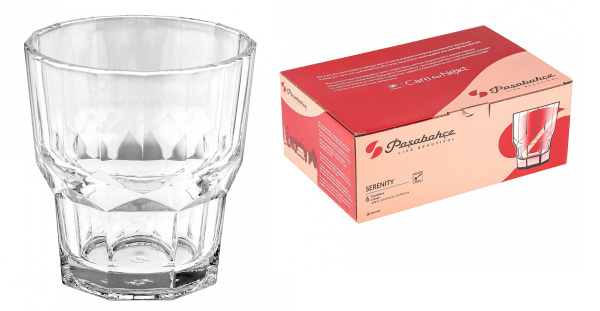 Набор стаканов 6шт 260мл Серенити Pasabahce