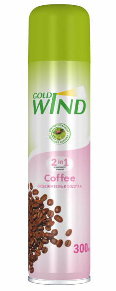 Освежитель воздуха Gold Wind 300мл Coffee (У-12)