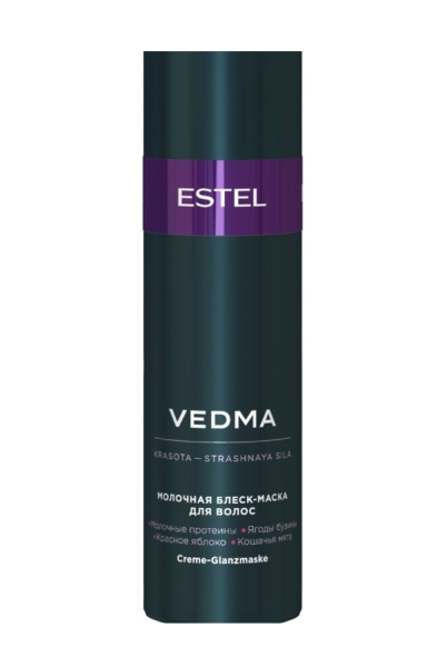 ESTEL Vedma VED/M200 Маска-блеск для волос молочная 200мл (У-20)