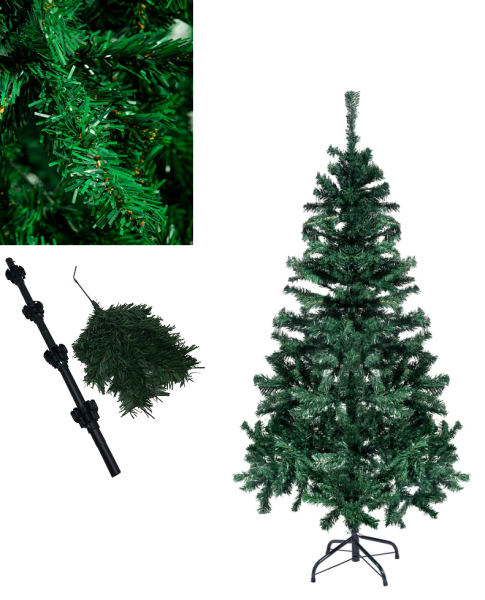 Елка 180см зеленая /900T/