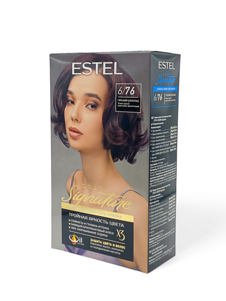 Estel COLOR Signature 6/76 горький шоколад