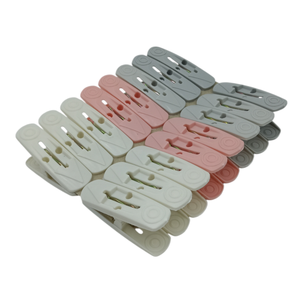 Прищепка 16шт пластмассовые 6см