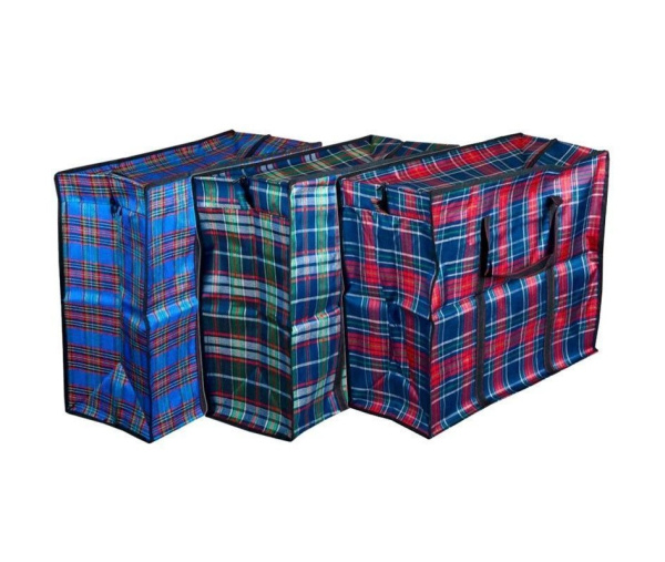 Сумка хозяйственная 75*54*25см Клетка