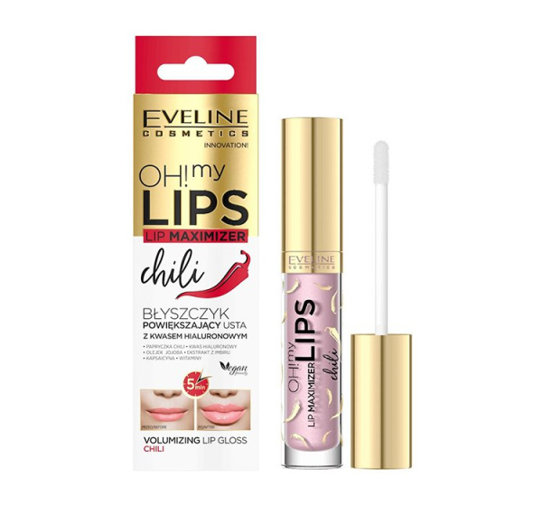 Блеск для увеличения губ Eveline Oh! My Lips 4,5мл Чили