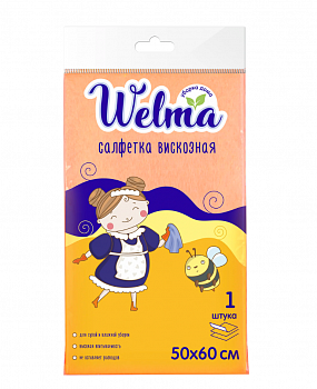 Салфетка для пола  50*60см вискоза Premial