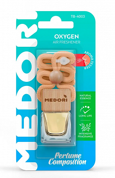 Ароматизатор для авто подвесной бутылочка Medori Oxygen 6мл