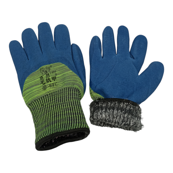 Перчатки теплые прорезиненные -69С (У-10)