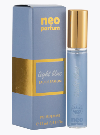 Парфюмерная вода-ручка женская 12мл NEO Light Blue