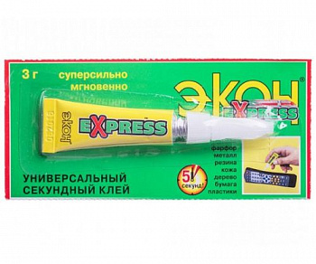 Клей Экон Экспресс на блистере 3г секундный (У-12) /737714/1303054/3001046/