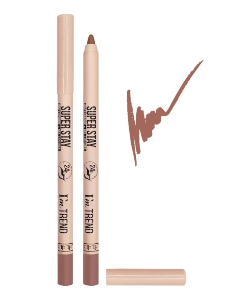 Карандаш для губ гелевый TF SUPER STAY I'm TREND т. 001 Настоящий нюд