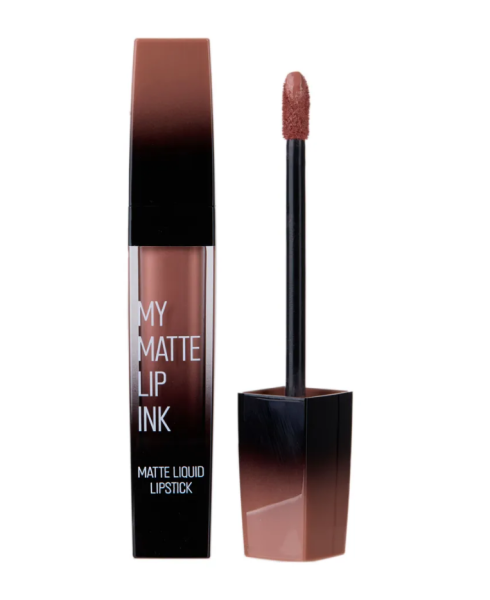 Блеск для губ Farres Nude My Matte Lip Ink натуральный бежевый