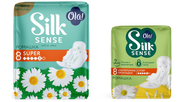 Прокладки OLA! Silk Sense Ultra Super 8шт Ромашка (У-8)