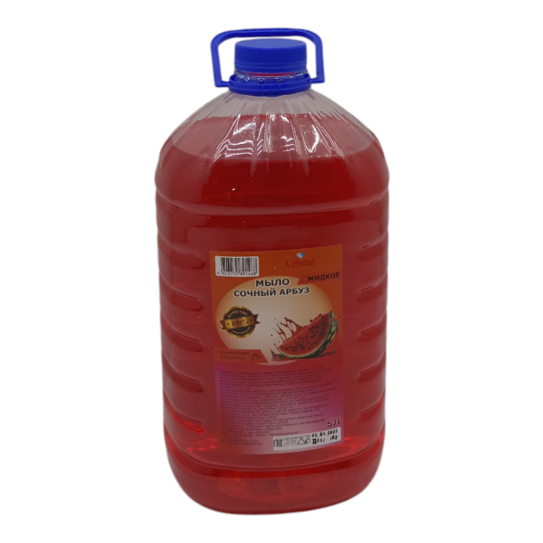 Мыло жидкое 5000мл Cristal сочный арбуз