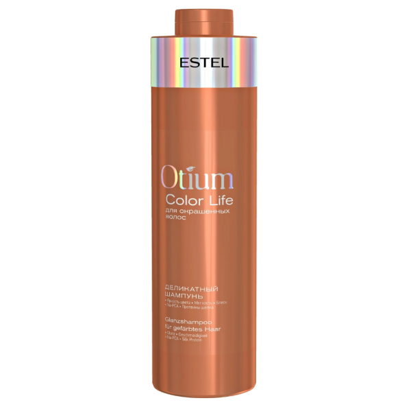 ESTEL OTIUM COLOR LIFE ОТM.6/1000 Деликатный шампунь для окрашеных волос 1000мл