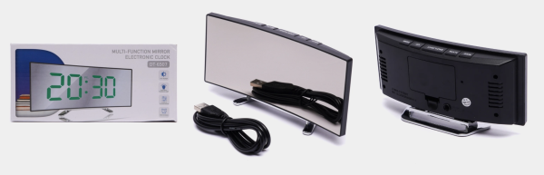 Часы настольные электронные 17*3*7,3см /GS-6507/