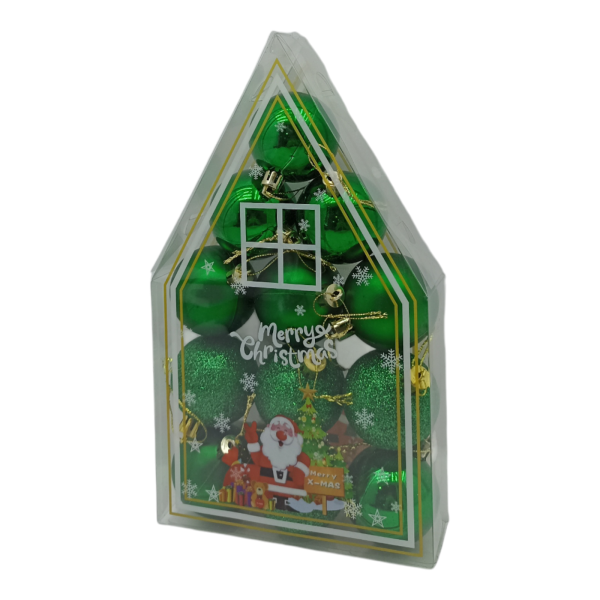 Набор игрушек для елки Шар (12шт) d-5см /GF512V-FS60098/