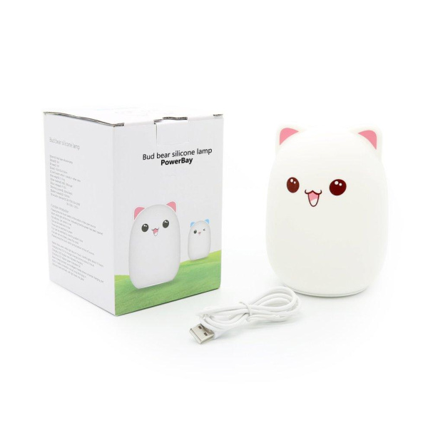 Светильник-ночник переносной USB 10*10*13,5см