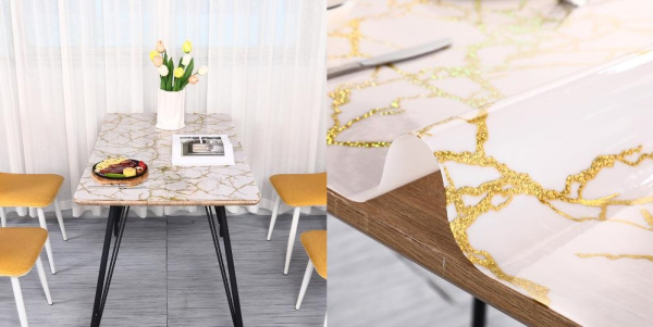 Клеенка в рулоне 100см силикон цветной