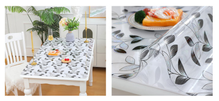 Клеенка в рулоне  80см силикон цветной