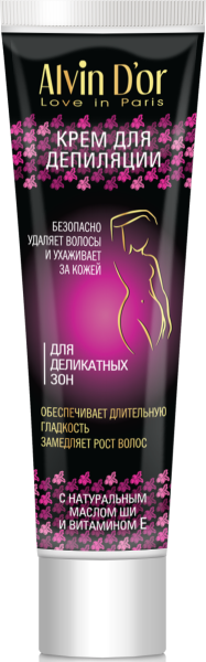 Крем депилятор Alvin D`or 150мл для деликатных зон