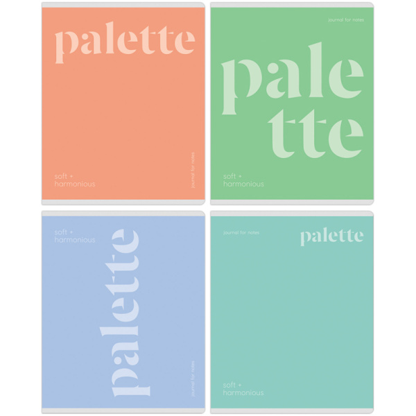 Тетрадь 48л кл. BG "Monocolor. Palette" /Т5ск48 11029/