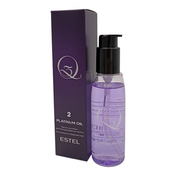 ESTEL Q3 PLATINUM OIL Q3B/OR/100 Масло-коктейль для блондированных волос 100мл