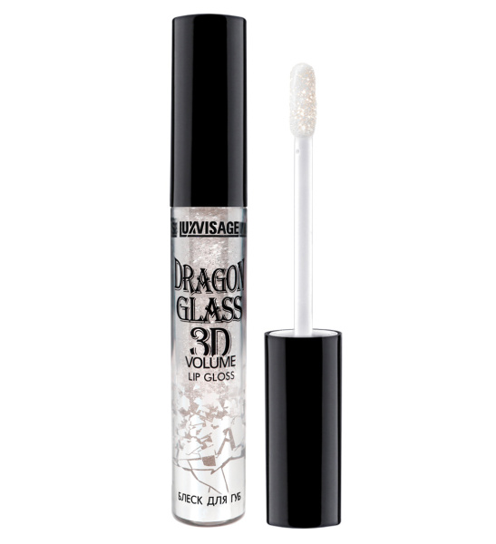 Блеск для губ Luxvisage Dragon Glass 3D volume т. 04 frozen