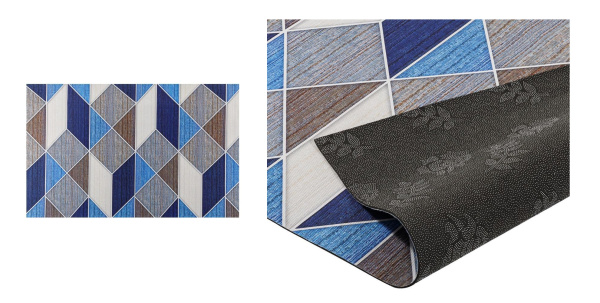 Дорожка с декором в рулоне с резиновыми точками 100см Дорожка с декором в рулоне с резиновыми точками 100см