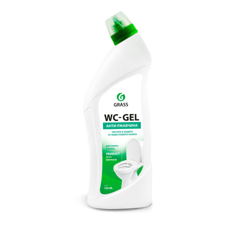 Чистящее средство для сантехники Grass WC-Gel 750мл Анти-ржавчина