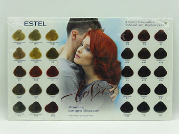 Карта оттенков ESTEL LOVE /A.1282/
