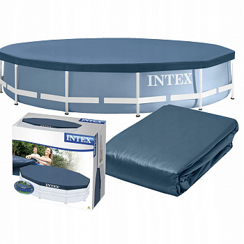 Тент для круглого бассейна каркасного 457см Intex /28032/58901/28032/359-022/